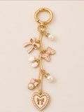 Blush Butterfly Keychain